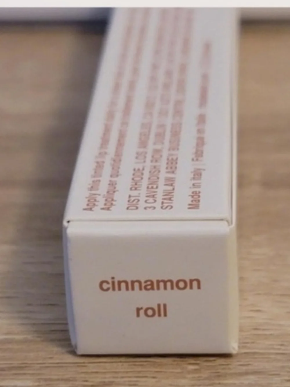 NIB RHODE CINNAMON ROLL Peptide Lip Tint